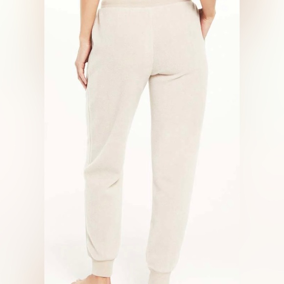 Z Supply Lazy Days Fleece Lounge Joggers Birch Size S Small NWT - Picture 3 of 8
